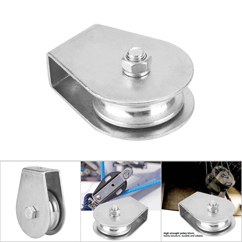 0.3 toneladas de carga Polea simple Bloque de polea giratoria