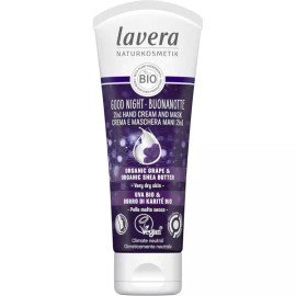 lavera 라베라 굿 나잇 2in1 핸드크림 앤 마스크 2.5oz Lavera Good Night 2in1 Hand Cream & Mask [Organic Grape]