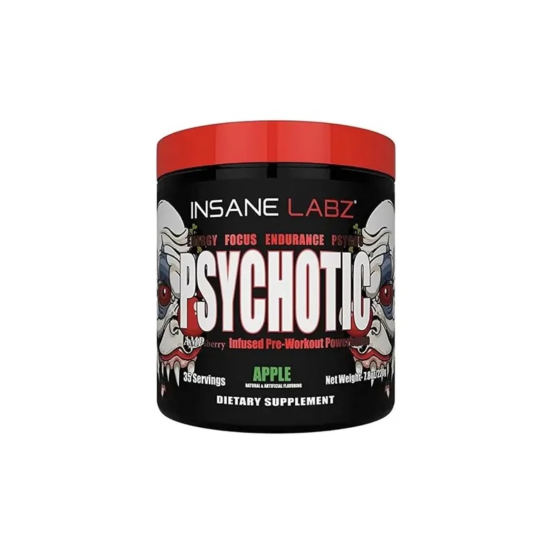 Insane Labz Pre-entreno Psychotic Polvo