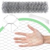Chicken Wire 15.7 in x 393.7 in Poultry Wire Netting