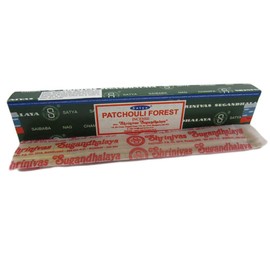 Nagchampa PATCHOULI FOREST 12 Incense Sticks, 1 box
