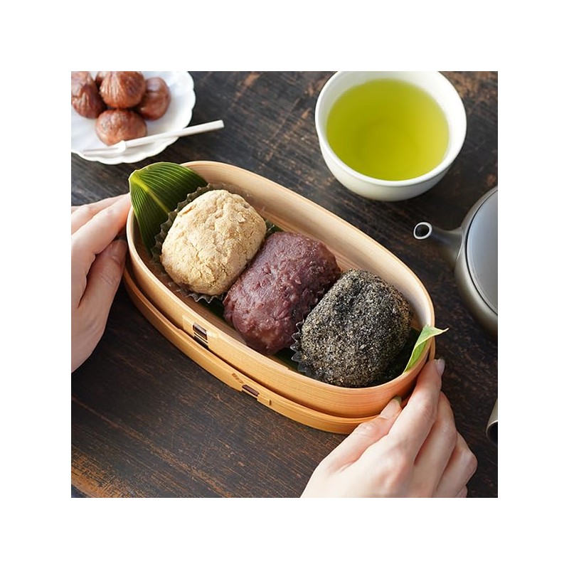 Kurikyu Handmade Oyane Bentwappa Lunch Box (Small Shape, Slim)