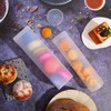 6 Pcs Plastic Cracker Keeper Small Cracker Storage Containers Plastic