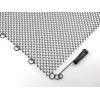 Sunshinecarpentry Fireplace Mesh Screen Curtain, Two Panels. Rod kit NOT