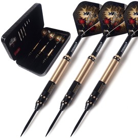 Cuesoul Dragon Deluxe Brass Steel Darts, 21 Grams