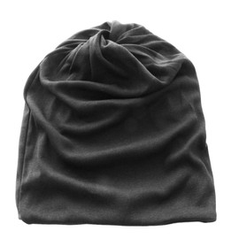 EdgeCity Cotton 3-Way Neck Warmer Knit Hat Headband (97/Black)