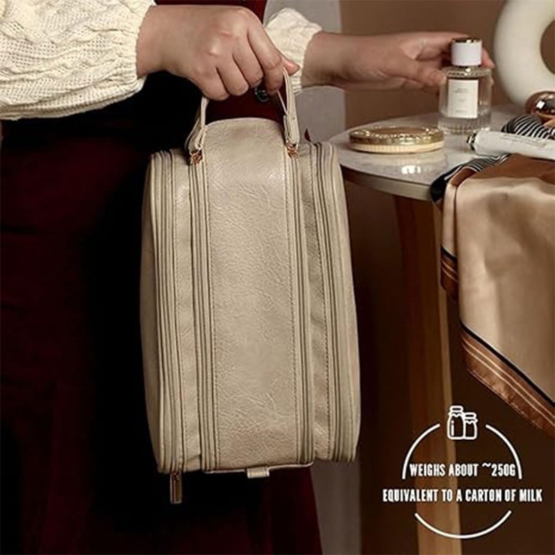 AIMALL Multi-Functional Large Capacity Cosmetic Bag – Portable Travel Makeup