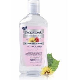Dickinson's Alcohol-Free Hydrating Toner with Enhanced Witch Hazel - 16 oz