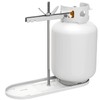 RVMATE RV Dual Propane Tank Mounting Rack for 30 lbs