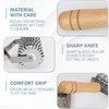 DOERDO Stainless Steel Noodle Lattice Pastry Crust Roller Cutter Pasta