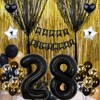 32nd Birthday Decoration - Black & White Party Decor for