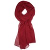 Ted and Jack - Solid Silk Lightweight Accent Scarf in