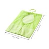 MAGICLULU 2pcs Mesh Clothespins Bag Clothes Drying Bag Bathroom Mesh