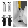 2-Pack Stainless Steel Toilet Seat Bolts & Nuts - Universal