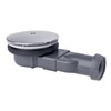 Wirquin 30719686 Slim Extra-Flat Shower Drain for Extra-Flat Trays ø90
