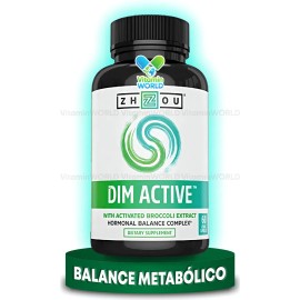 Zhou Dim Activo 60 Caps Balance Metabólico Extracto Brocoli Sabor Sin Sabor
