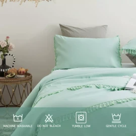 Funda De Edredón Duvet Tamaño Individual Xl Cierre Zipper