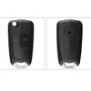 Replacement Car Key Shell Case Compatible with Vauxhall Astra Zafira