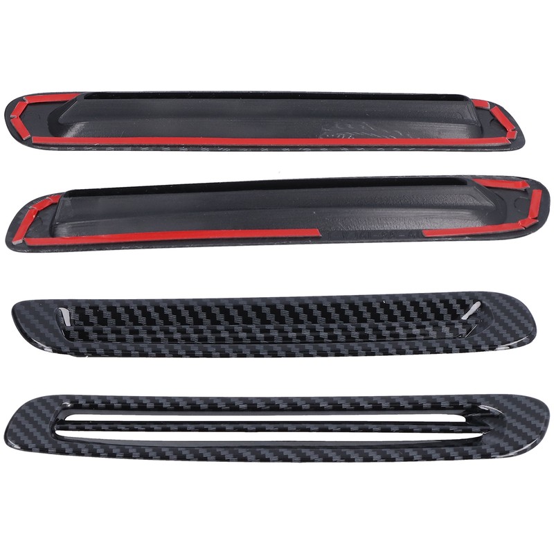Front Upper Air Vent Trim Carbon Fiber Style Decor Replacement