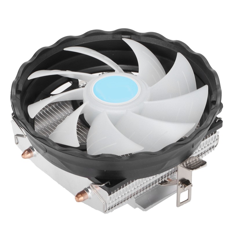 CPU Cooler Double Heat Conduction Intelligent Temperature Control Mute RGB