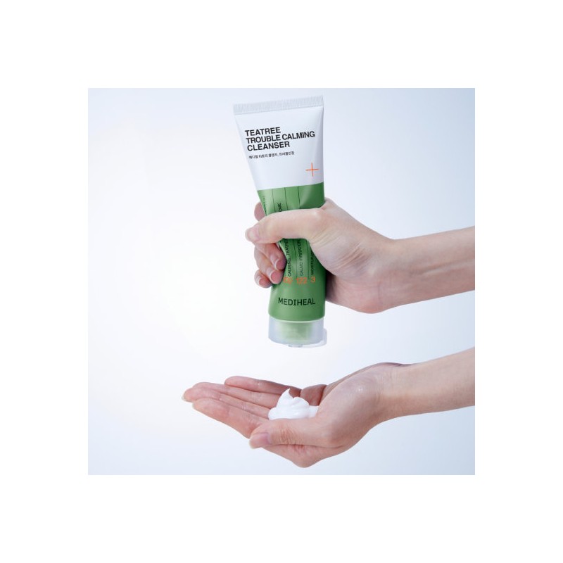Mediheal (Free Serum Sachet) 1+1 Tea Tree Trouble Soothing Cleanser