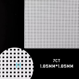 generic A 10 Pzs Lienzo De Malla De Plástico For Bordar Punto