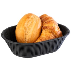 basket 23 x 17 cm, H: 6,5 cm Polypropylene, black