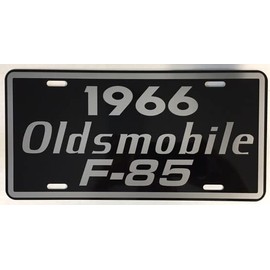 1966 66 Oldsmobile F-85 Metal License Plate TAG 6x12 FITS OLDS Cutlass 331 350 400 Muscle Car Hot Rod Custom Classic Bar Shop Home Office Garage Man Cave Wall Art Novelty Vintage Race City Retro Gift