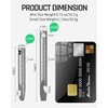 TISUR Titanium EDC Pry Bar, Keychain Prybar Multitool With Beer