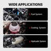 EVIL ENERGY Conductive 6AN PTFE Fuel Line Hose, Antistatic E85