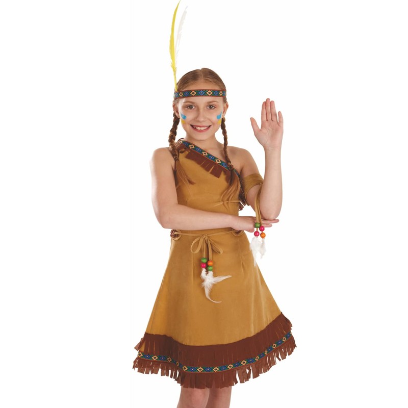 Fun Shack Child Indian Girl Costume - AGE 10 -
