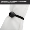 ECENCE 25x Spanngummi, Planenspanner Set, Expanderschlingen mit Kunststoff-Kugel, Zeltgummis für