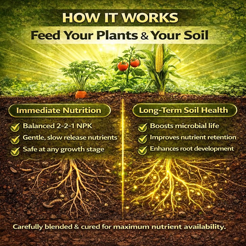 Tank's Green Stuff 100% Organic SuperMix Fertilizer 10 lb