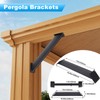 45° Angle Support Bracket, Pergola Kit Heavy Duty Connector, Pergola