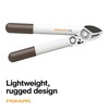 Fiskars PowerGear Lopper, Lightweight Anvil Garden Tool, White
