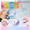 Stress Relief Toy Taba Cat Paw, 4Pcs Squeeze Toy Paw,