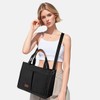 Voova Canvas Tote Bag for Women, Large Womens Work Bags