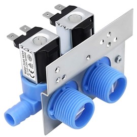 New Upgrade 285805 Washer Water Inlet Valve with Mounting Bracket Fit for Whirlpool Kenmore Maytag Fri-gidaire Electrolux Washer Replaces ap3094541 kaws850jq4 lsq8243hq0 7mlsc9545jq2 by AMI PARTS