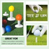 FINGER TEN Golf Rubber Tees for Driving Range Mats Value