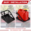 MorningRo 5 Gallon Holder, Gas Can Mount Rack Compatible with