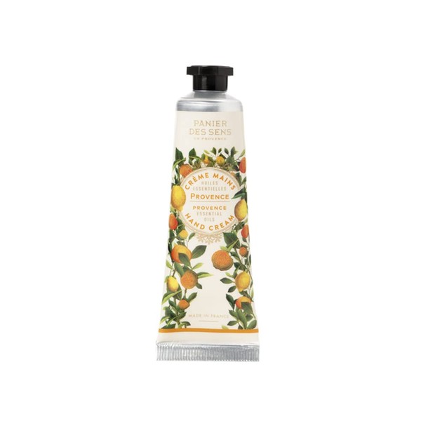 Panier des Sens Provence Hand cream for dry cracked hands with Olive oil & shea butter, hand lotion - Made in France 97% natural - 1Floz/30ml