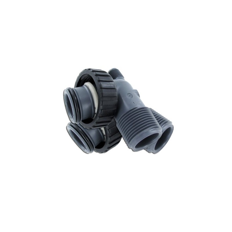 Clack WS1 V3007 PVC 1 NPT Male Elbow Assembly