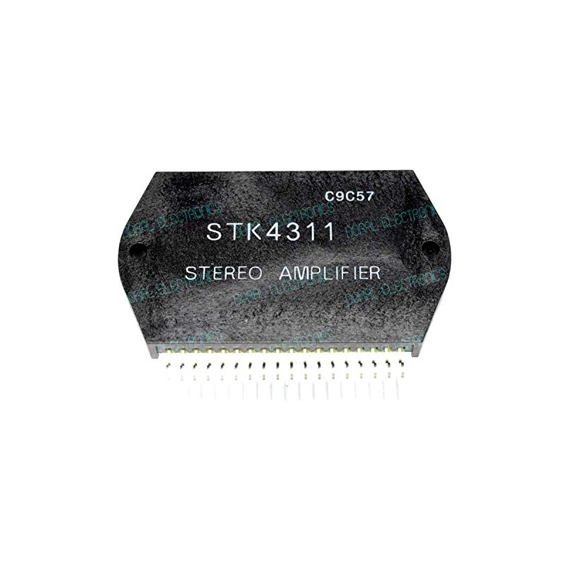 STK4311 Integrated Circuit IC, with Heat Sink Compound Paste Stereo