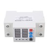 Over Under Voltage Protective Device DIN Rail Adjustable Dual Display