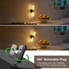 L LOHAS LED Rotating Night Light, Night Lights Plug into
