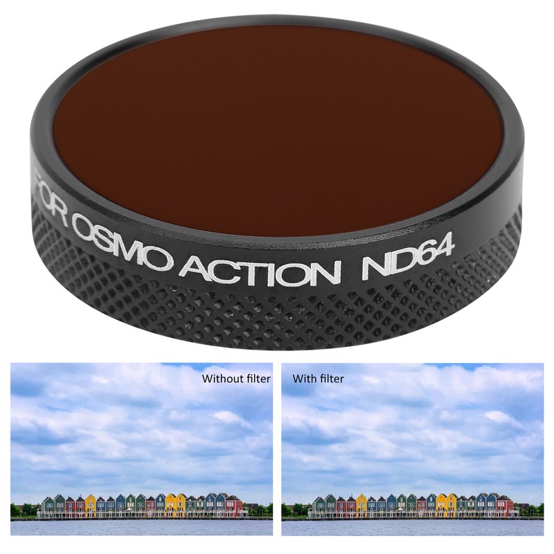 Optical Glass ND Lens Filter High Definition Protective Filter for