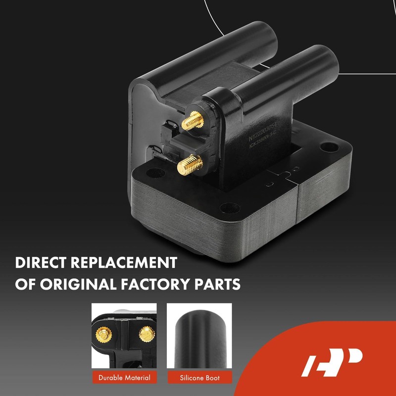 A-Premium 3x Ignition Coil Pack and 6x Iridium Spark Plugs