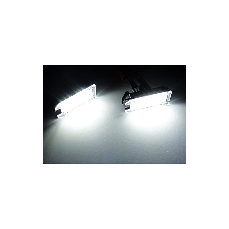 RZG 2x LED Licence Number Plate Light White Canbus For
