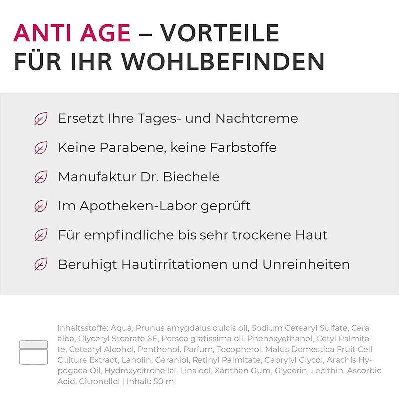 Dr. Biechele Anti-Age Day and Night Cream - 50 ml