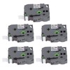 Label Maker Tape 18mm Width 8M Length Black On White